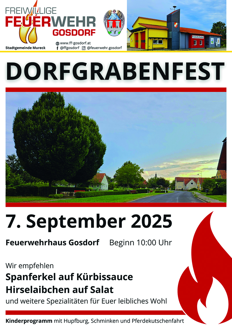 Dorfgrabenfest der FF Gosdorf