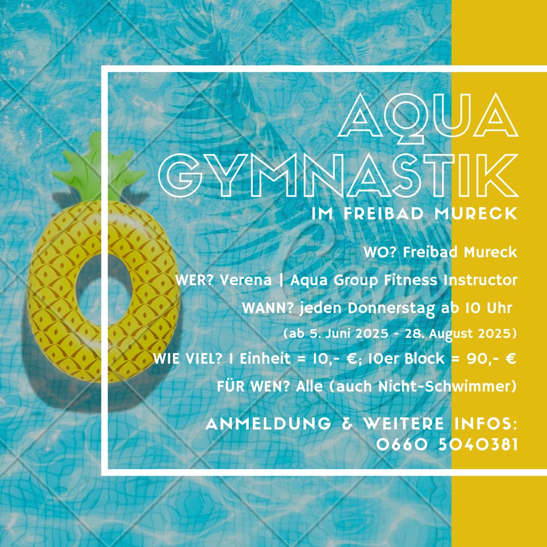 AQUA Gymnastik im Freibad Mureck
