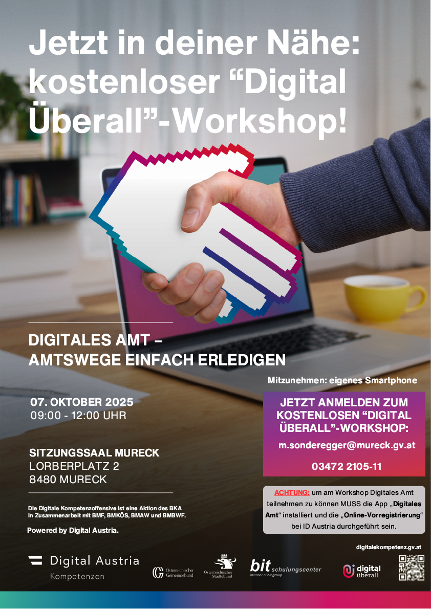 Workshop „Digitales Amt – Amtswege einfach erledigen“