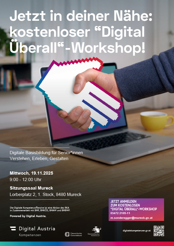 Digitale Workshop für Senior/innen - Verstehen, Erleben, Gestalten