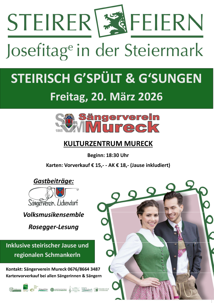 STEIRISCH G’SPÜLT & G‘SUNGEN
