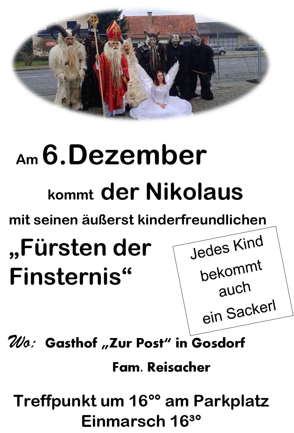 Hl. Nikolaus mit seinen "Fürsten der Finsternis"