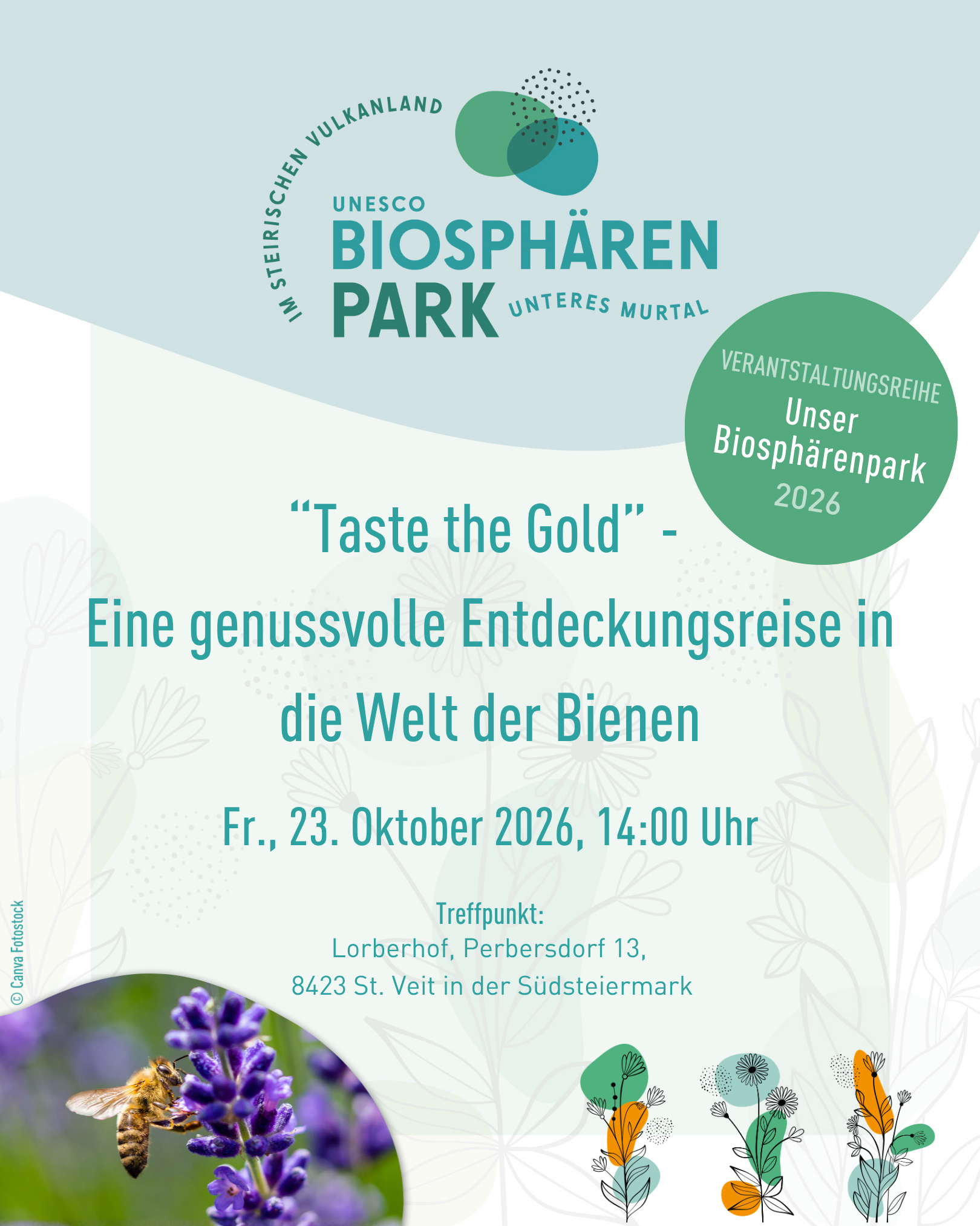 "Taste the Gold" - Eine genussvolle Entdeckungsreise in die Welt der Bienen