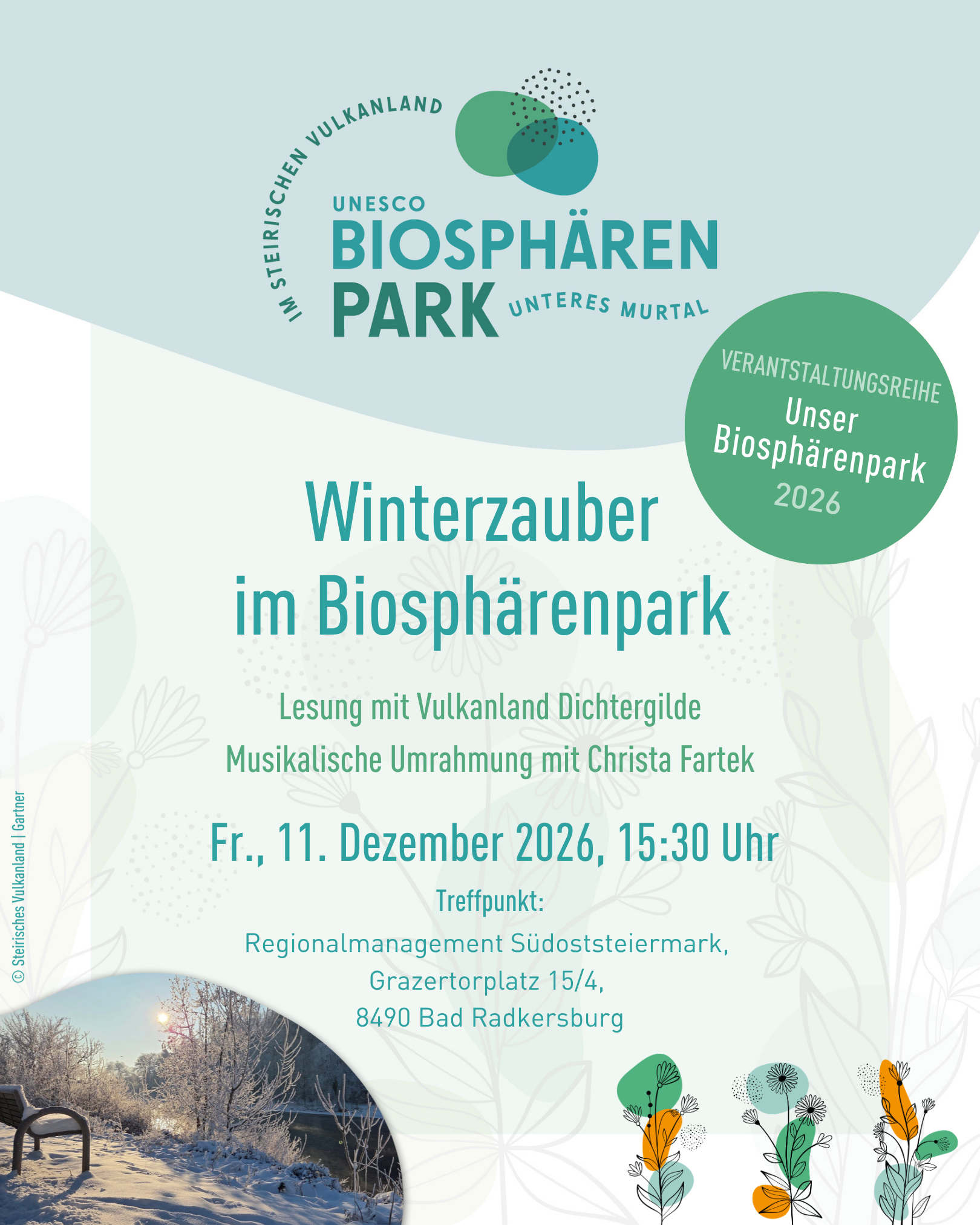 Winterzauber im Biosphärenpark