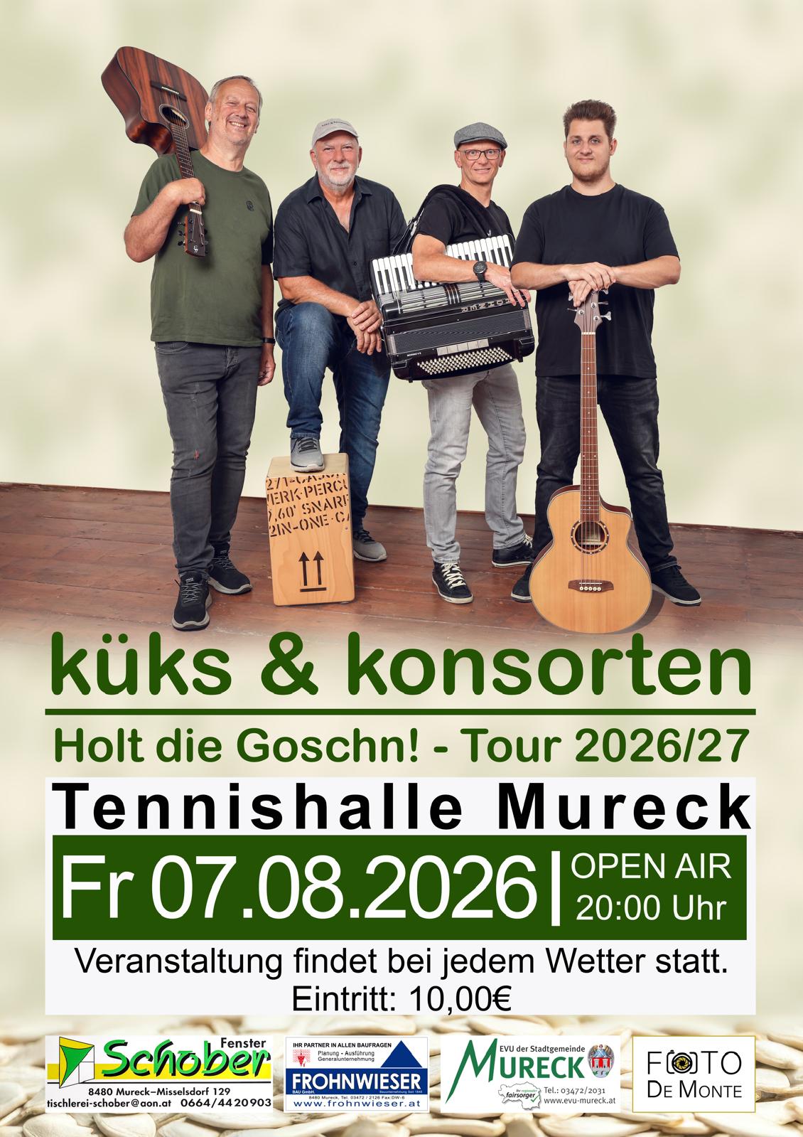 Küks & Konsorten - Open Air Konzert