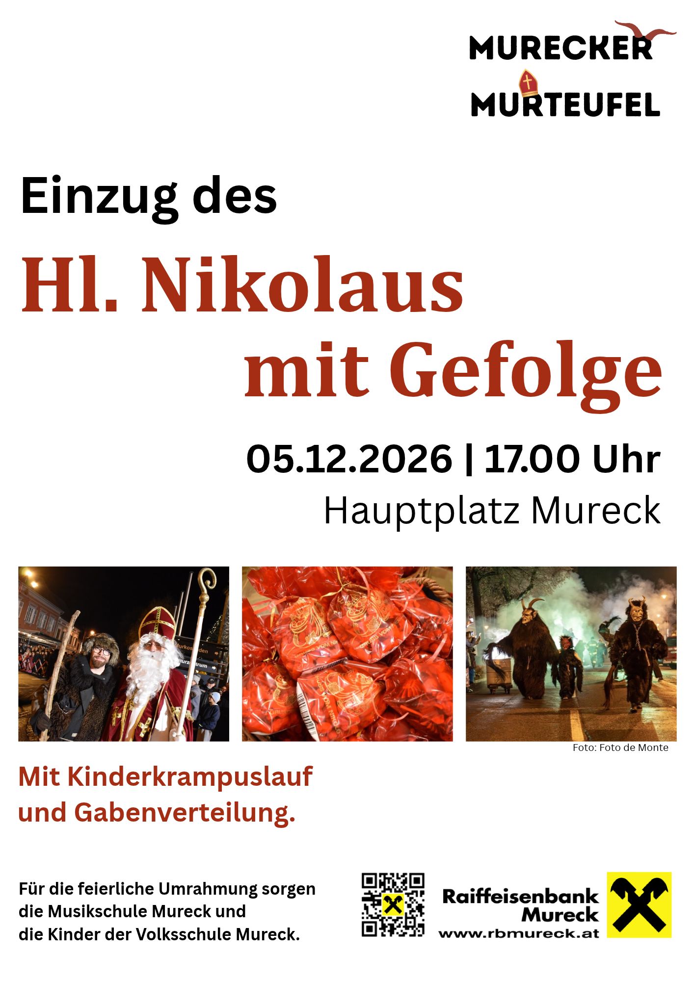 Einzug des Hl. Nikolaus mit Gefolge